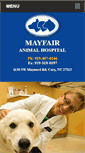 Mobile Screenshot of mayfairvet.com